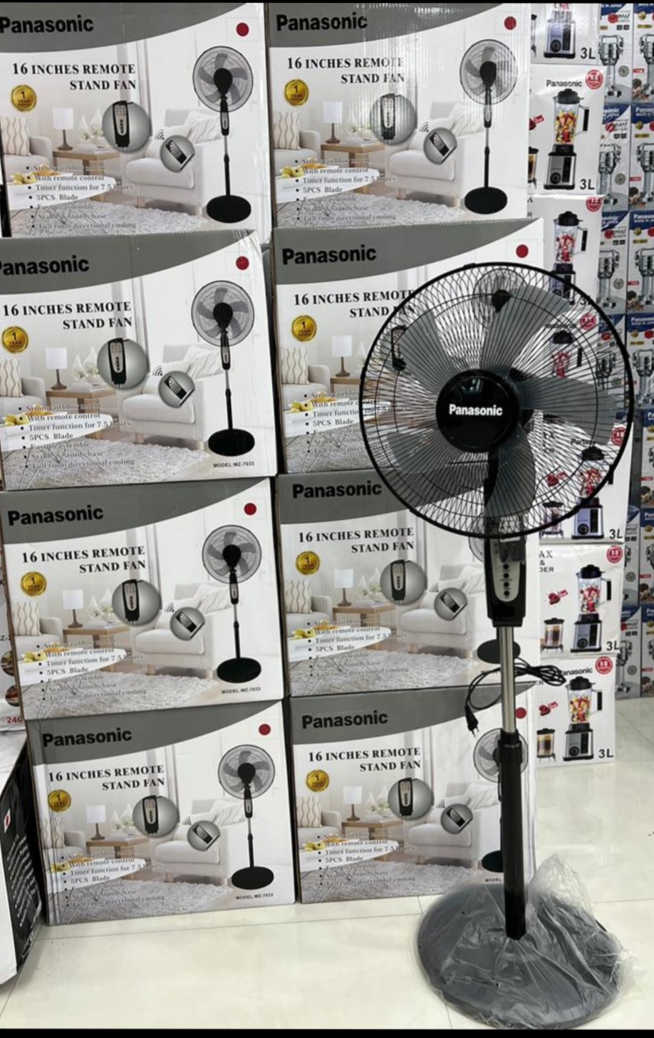 پنکه ایستاده پاناسونیک کد MZ 7033