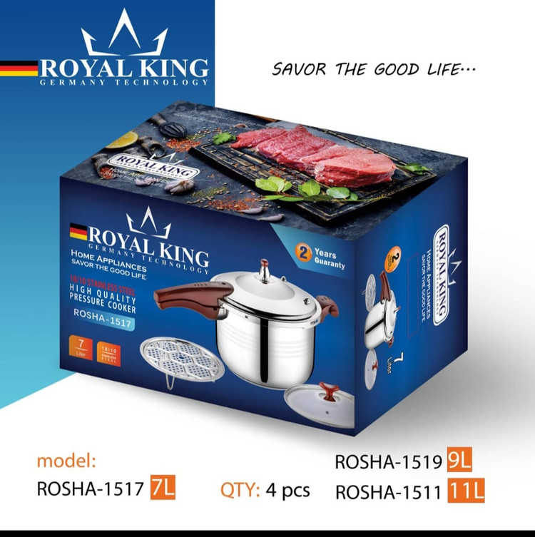 زودپز 11لیتری رویال کینگ ROSHA-1511