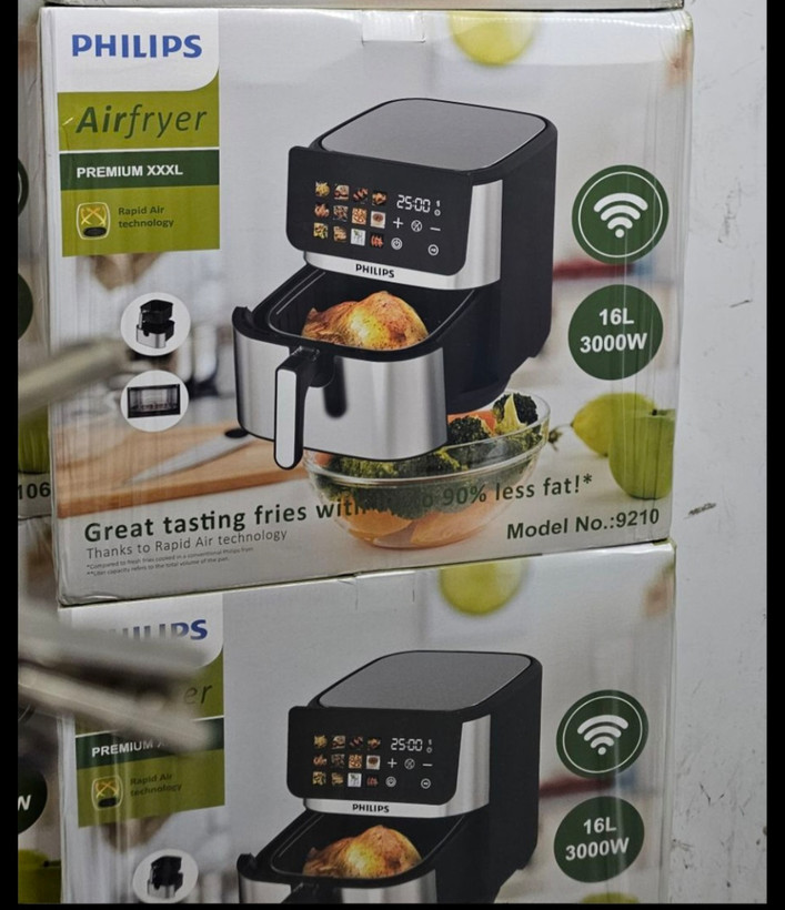 سرخکن 16لیتری وای فای دار صحفه کتابی مدل 9210