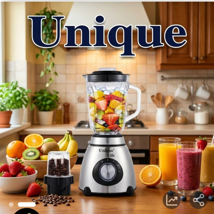 آسياب و مخلوط کن دوکاره ی یونیک لایف حرفه ای مدل UL-5119