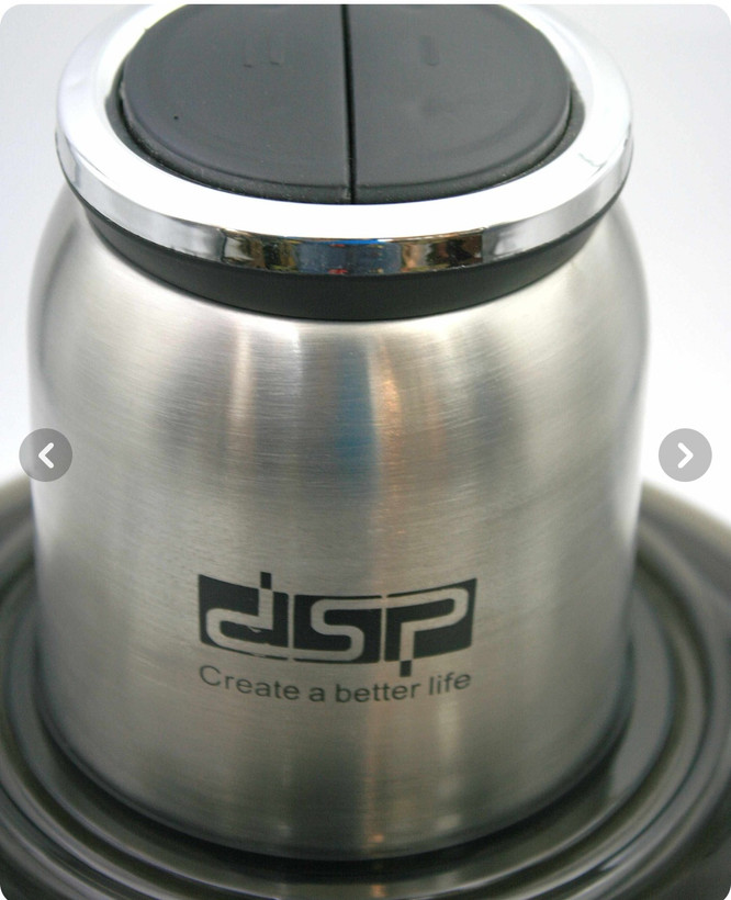 خردکن کاسه استیل دی اس پی -ظرفیت 5 لیتری مدل DSP-KM 4108