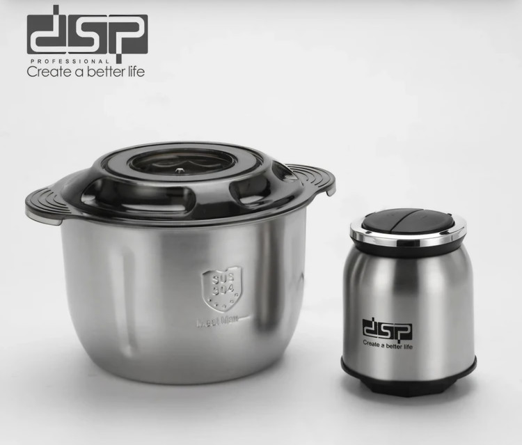 خردکن کاسه استیل دی اس پی -ظرفیت 5 لیتری مدل DSP-KM 4108