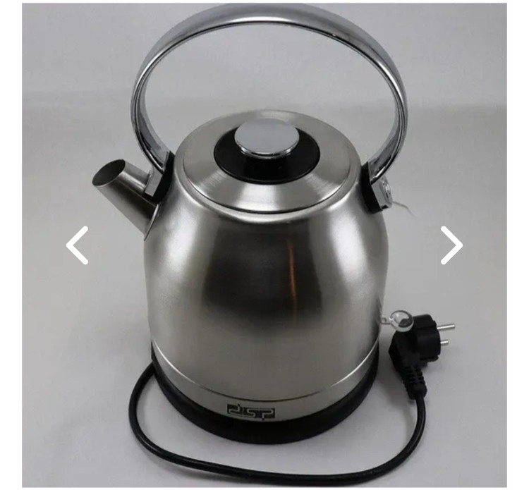 کتری برقی استیل DSP-1155 ظرفیت 1.7 لیتر با توان 2200 وات