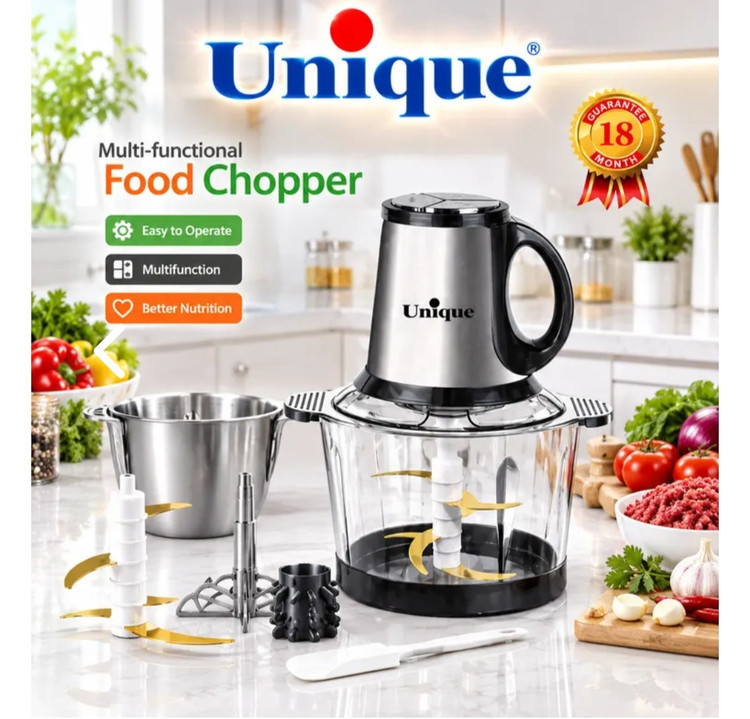خردکن دوکاسه یونیک unique مدل HENRY3S