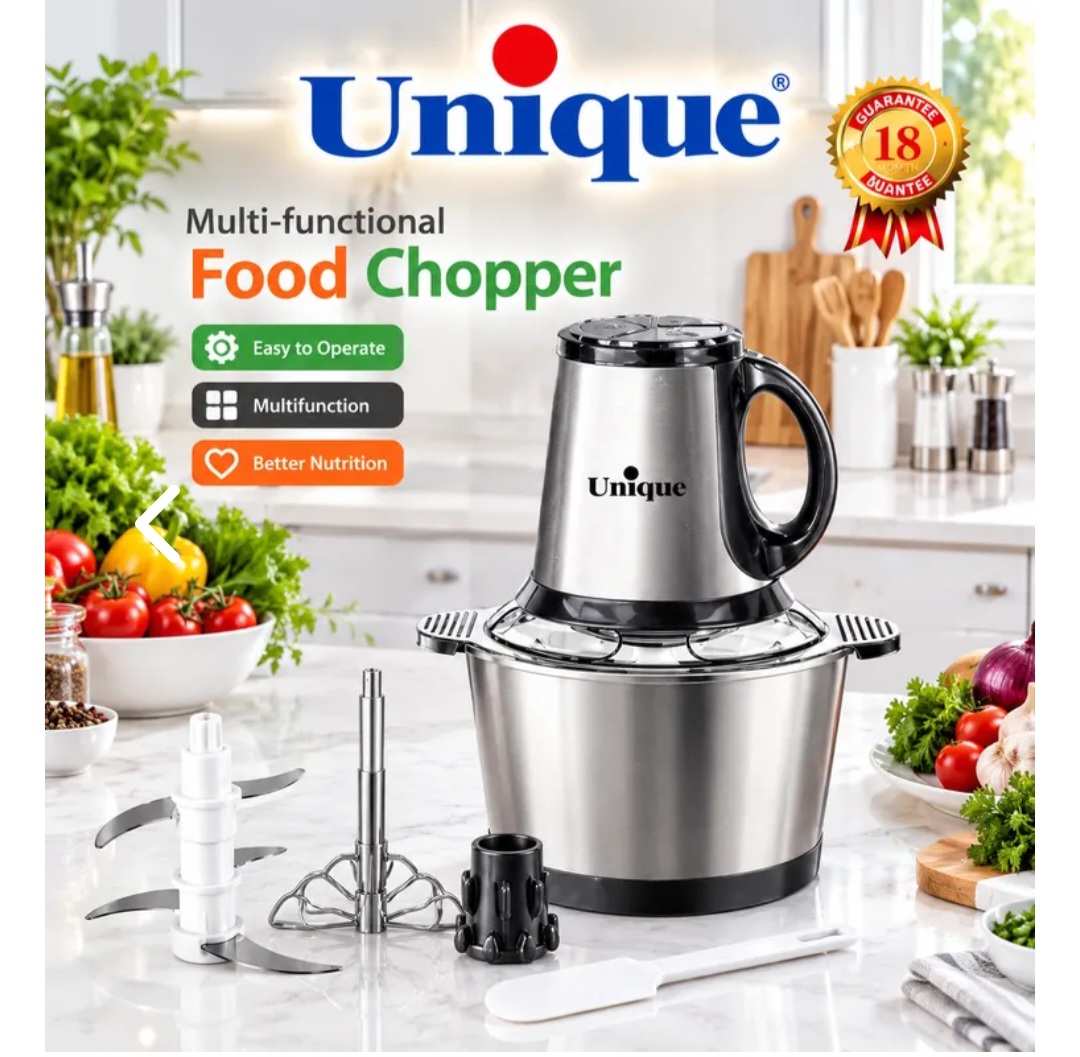 خردکن چند کاره یونیک unique  مدل DAVID 3L ظرفیت 3لیتر توان 1500 وات